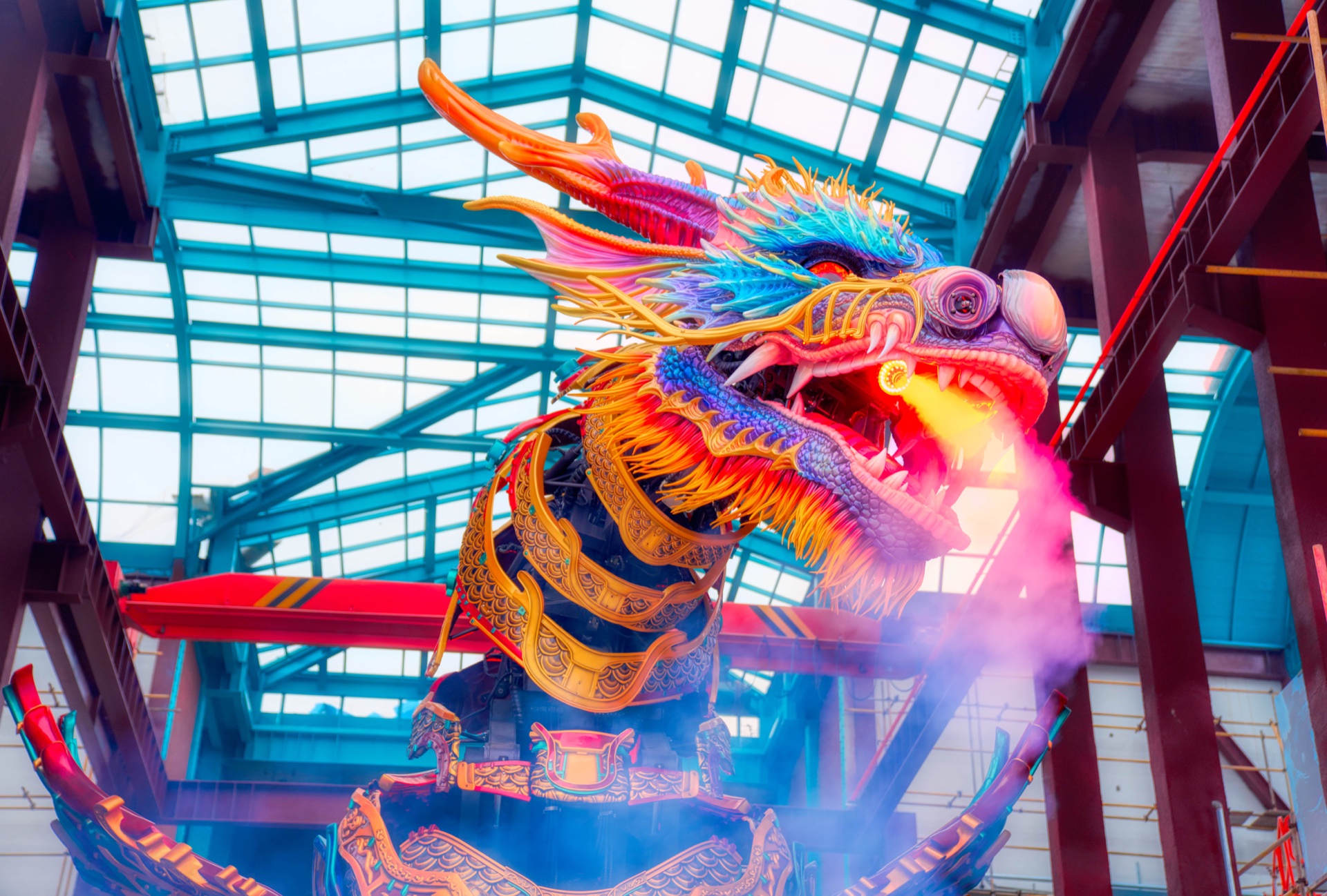 Betop mechanical dragon attraction